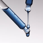 Blue AlgiZome serum in pipette
