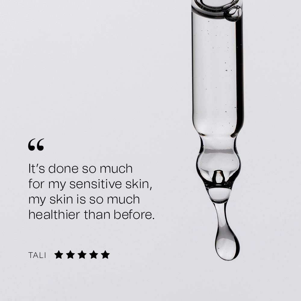 "It's done so much for my sensitive skin, my skin is so much healthier than before"