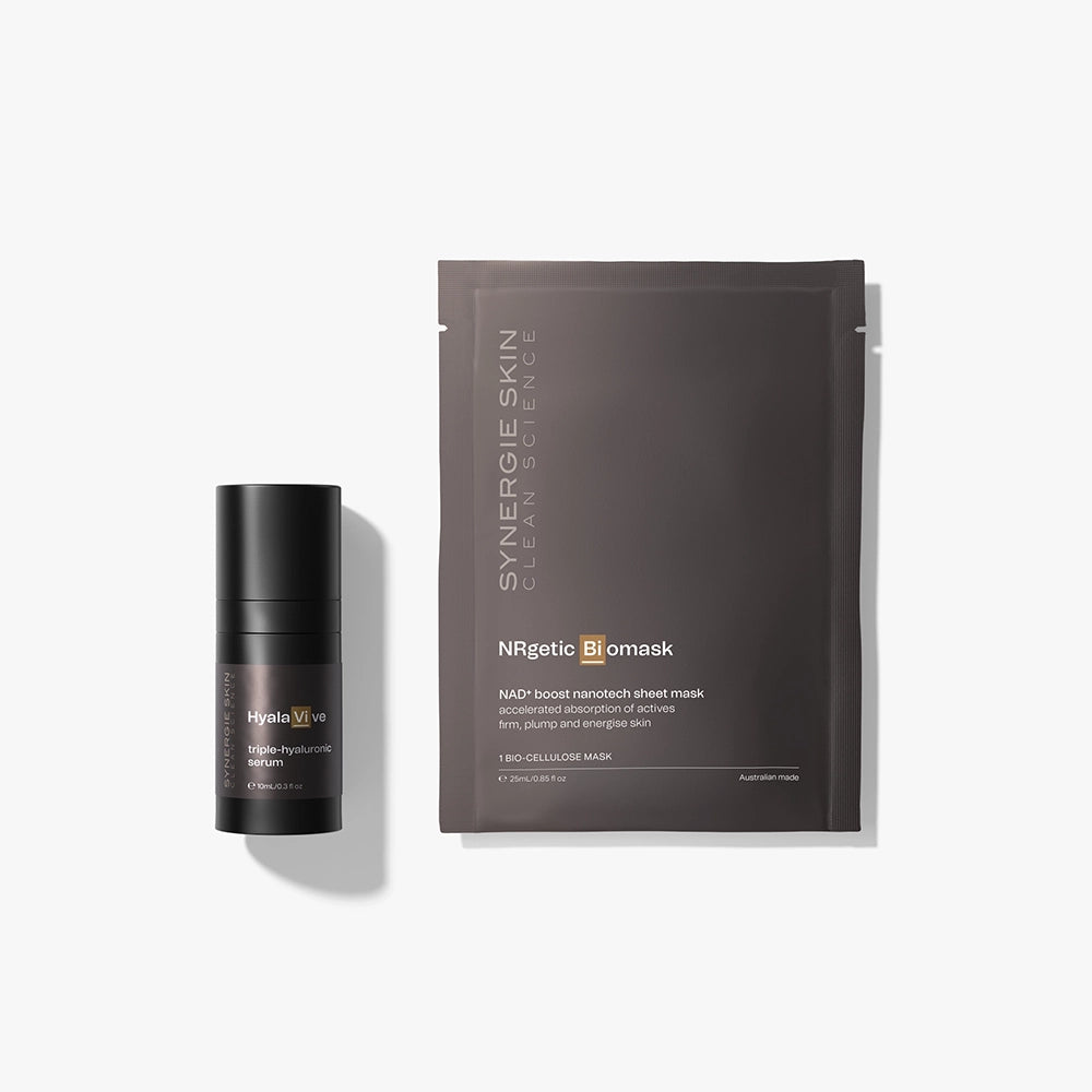 HyalaVive 10mL, NRgetic Biomask (1x sheet)