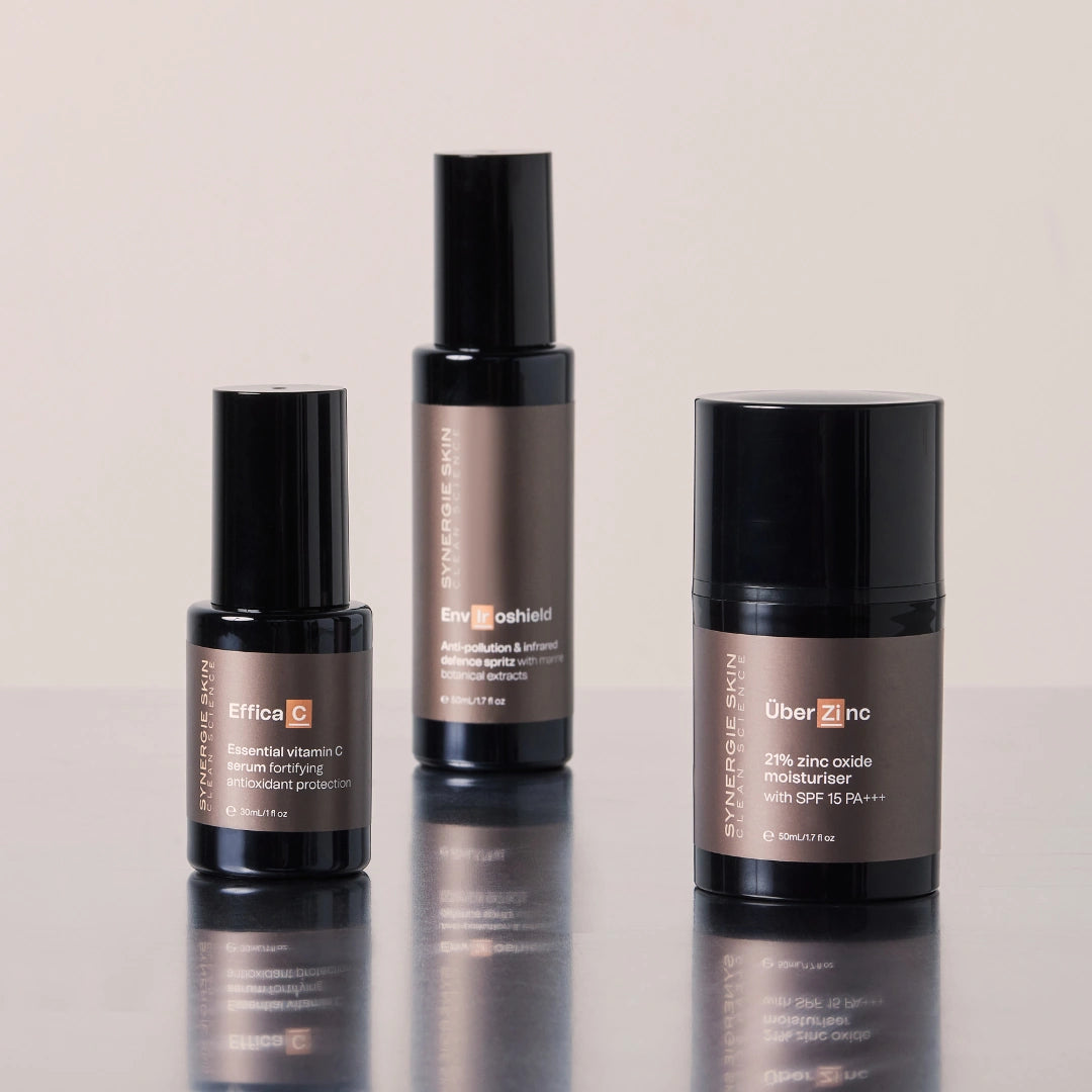 Woman's hands applying Synergie Skin UberZinc moisturiser