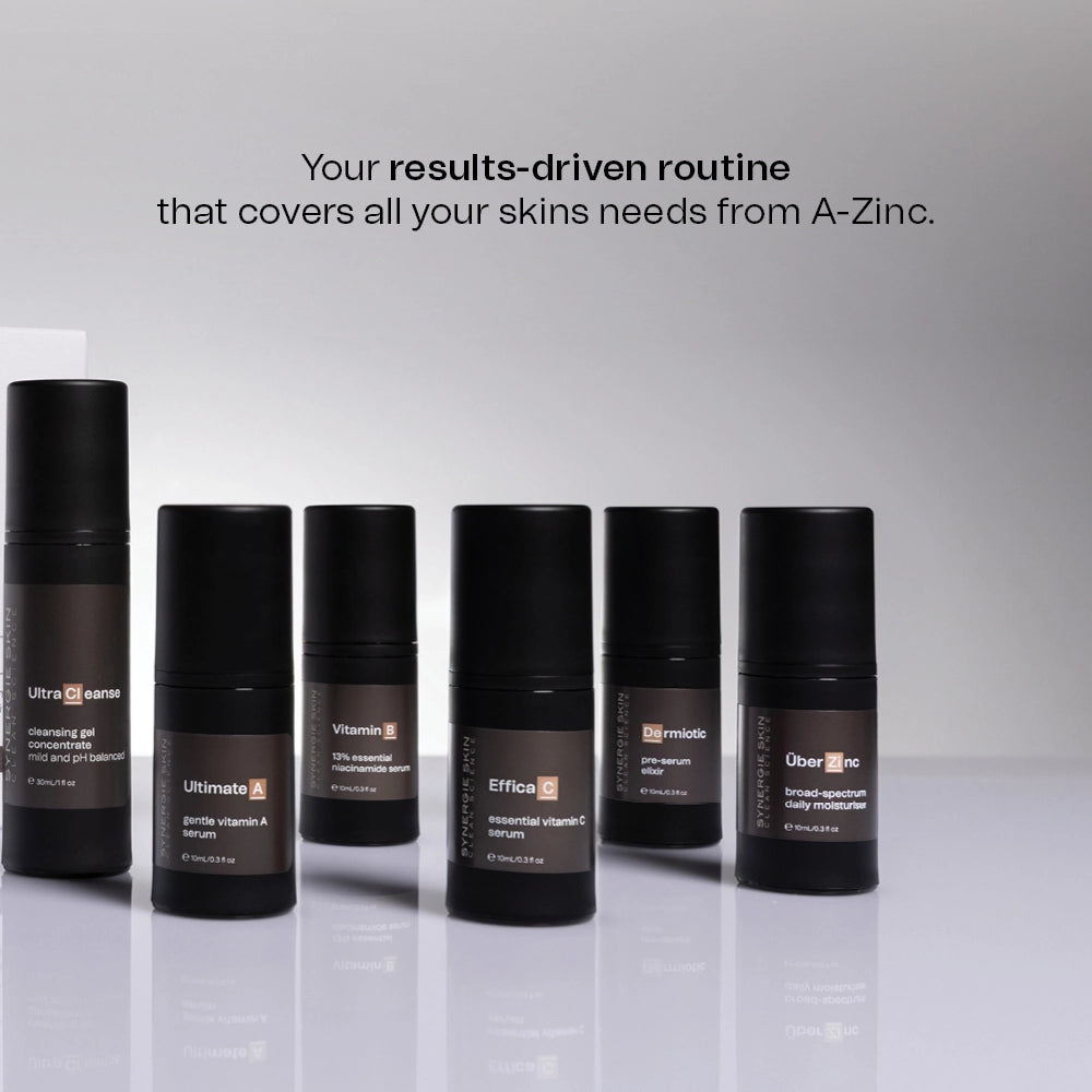 Your results-driven routine that covers all your skins needs from A-Zinc.