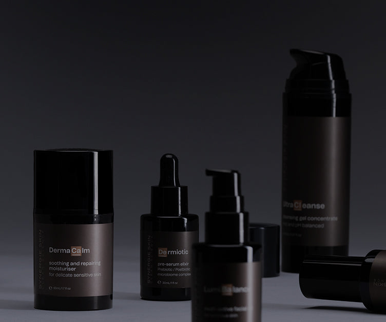 Collection of Synergie Skin products