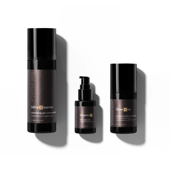 Synergie Skin Best Sellers Edit Products Including UltraCleanse, Vitamin B and UberZinc