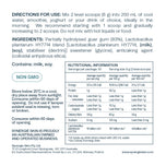 Nutrition panel for DermaGut+