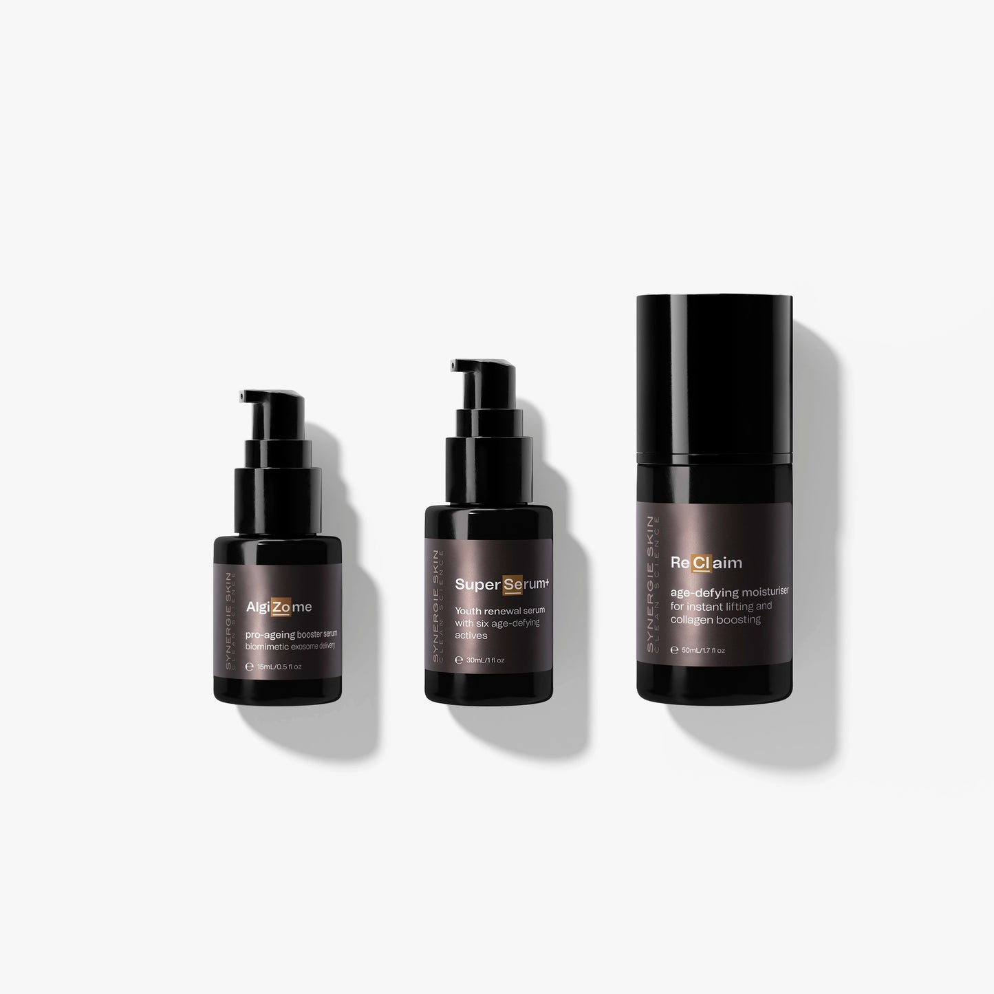 AlgiZome, SuperSerum+ & ReClaim