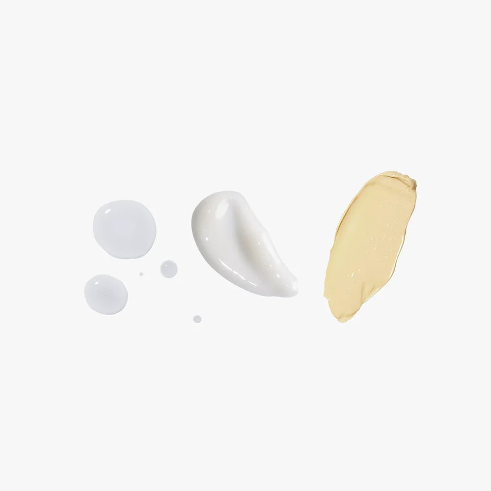 Dermiotic, PressPause & ReClaim by Synergie Skin swatches