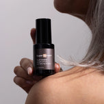 Model holding SuperSerum
