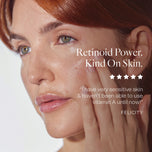 5 star review by Felicity saying "I have very sensitive skin and haven't been able to use vitamin A until now!"