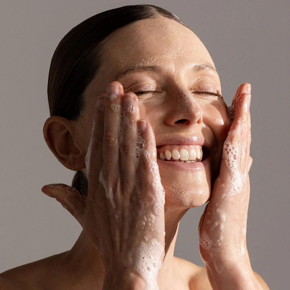 Model using UltraCleanse foamed up