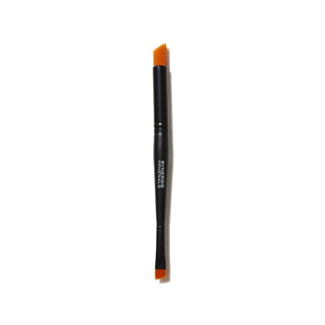 Synergie Minerals Dual Eyeshadow / Liner Brush, cruelty free double ended eyeshadow and eyeliner makeup